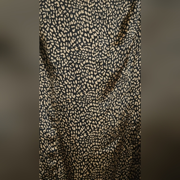 BUDDYLOVE Feline Cheetah print satin Nora Mini Dress. Size Small - Picture 6 of 12
